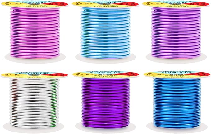 Mandala Crafts 10 Gauge Anodized Aluminum Craft Wire by MandalaCrafts