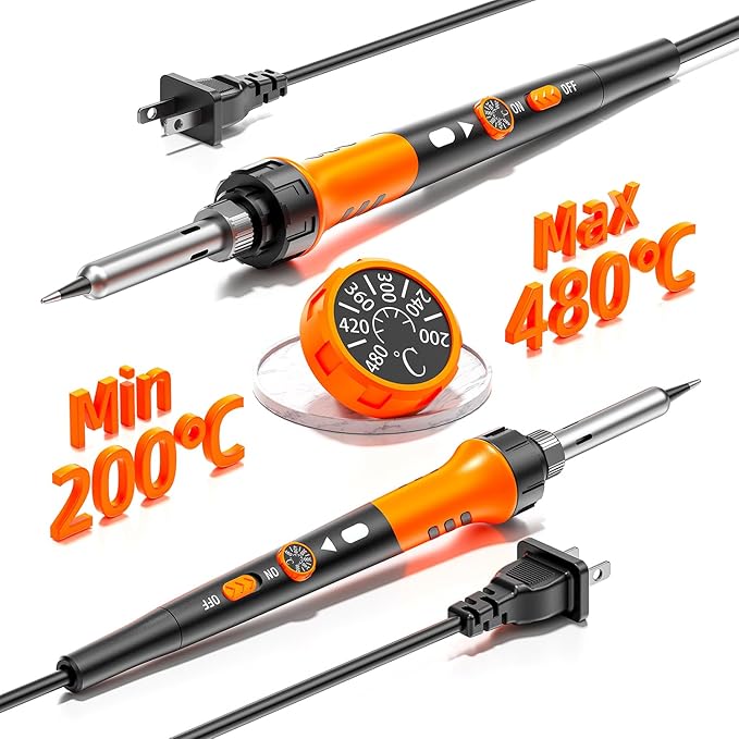 Soldering Iron Premium Kit, 60W Soldering Gun - Image 3