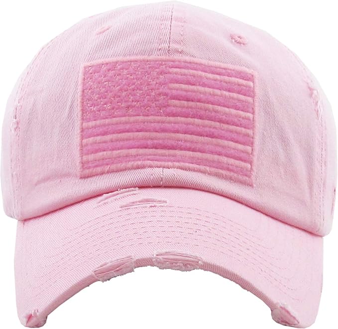 KBETHOS Flag USA America Military Thin Blue Line Thin Red Line Vintage Distressed Baseball Cap Dad Hat Unisex Adjustable…