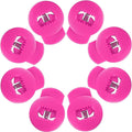 Glove Locks, 8-Pack Baseball/Softball Glove Lace Locks – Vibrant Colors, No Retie Knots, Spring-Lock Tech, Durable Design.