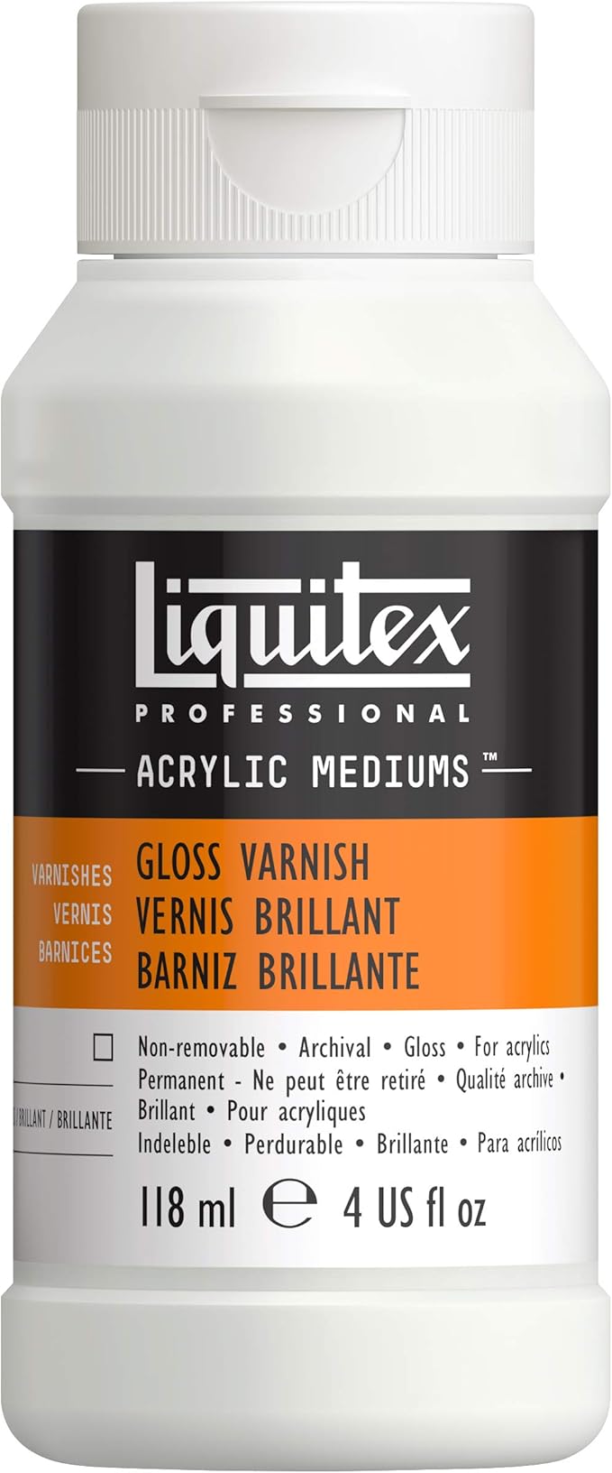 Liquitex Professional Gloss Varnish, 118ml (4-ozl by Liquitex