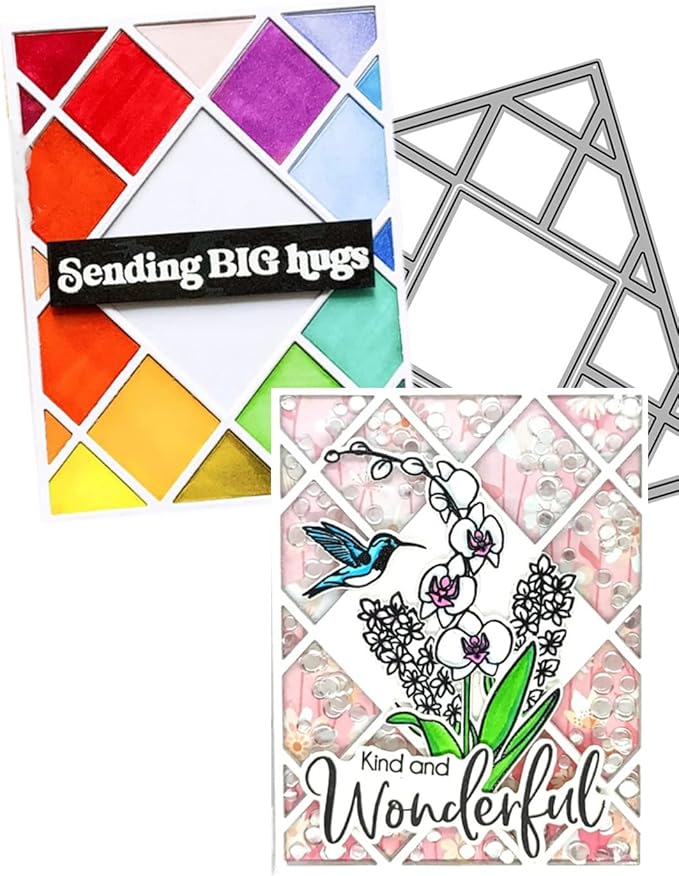 Mvchifay Cutting Dies for Card Making Metal Die-Cuts Scrapbooking Tool Hollow by MVCHIFAY