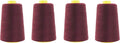 Mandala Crafts 4 Pack of Serger Threads Cones Spools by MandalaCrafts