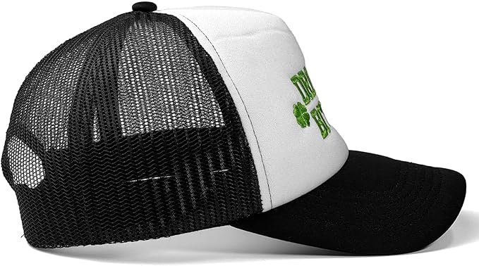 St Patricks Day hat Green Baseball Cap Shamrock Embroidered for man Women Funny