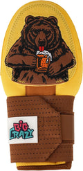 Big Crazy Baseball Sliding Mitt Youth and Adult, Drippy Drip Accessory, Flexible Breathable Durable, Funny Design Beer Bear Ice Cream Cow