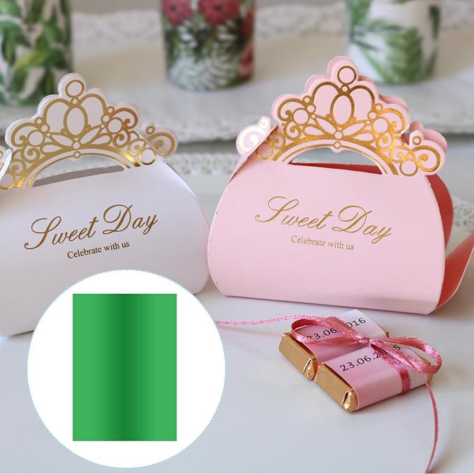 PATIKIL 11.7x8.3" Hot Stamping Foil Paper Sheet, 20 Sheets A4 Heat Transfer Hot - Image 5