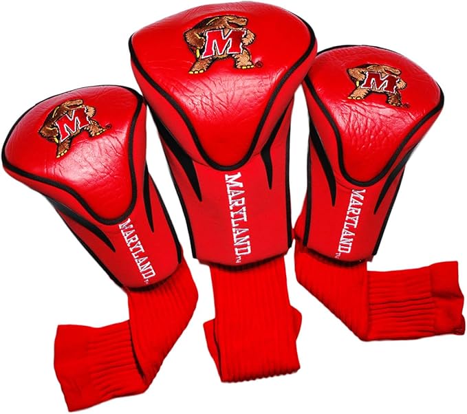 Team Golf NCAA Florida Gators Contour Golf Club Headcovers (3 Count) Numbered 1, 3, & X, Fits Oversized Drivers, Utility, Rescue & Fairway Clubs, Velour Lined for Extra Club Protection
