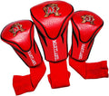 Team Golf NCAA Florida Gators Contour Golf Club Headcovers (3 Count) Numbered 1, 3, & X, Fits Oversized Drivers, Utility, Rescue & Fairway Clubs, Velour Lined for Extra Club Protection