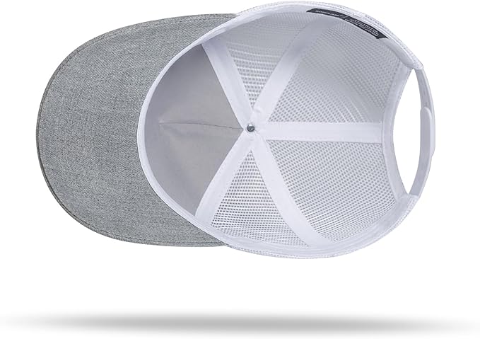American Flag Trucker Hat - Snapback Hat, Baseball Cap for Men Women - Breathable Mesh Side, Adjustable Fit - for Casual Wear
