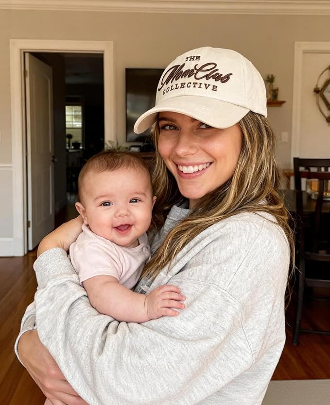 Waldeal Mom Dad Hats for Women Men, Adjustable Cotton Baseball Cap, Mother's Day for New Moms Dads Parents
