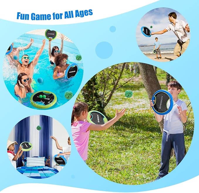 EVERICH TOY Trampoline Paddle Ball Set - Image 4