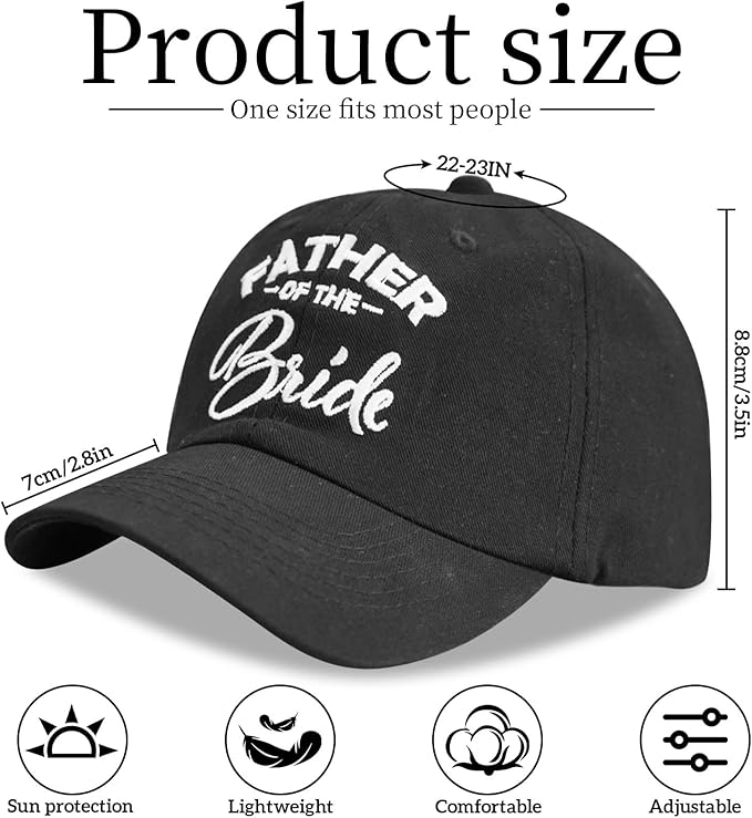 Embroidered Baseball Cap Women Men Engagement Anniversary Honeymoon Wedding Gifts Newlyweds Couples Adjustable Hats