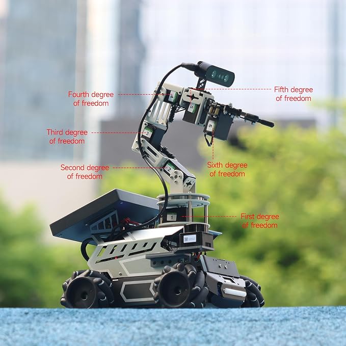 Yahboom ROS2 Robot Kit with Jetson Orin Nano 8GB Super Large AI Model with 6DOF - Image 8