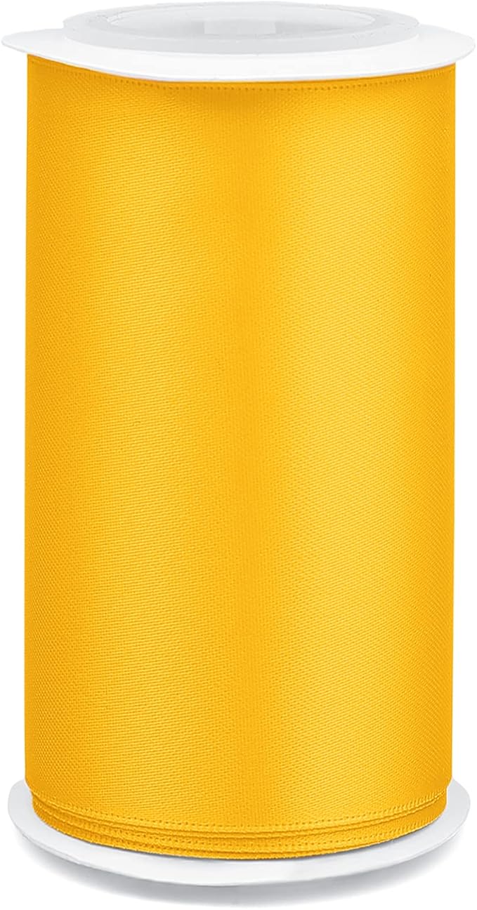 Humphrey's Craft 4 Inch Gold Double Faced Satin Ribbon - Image 3