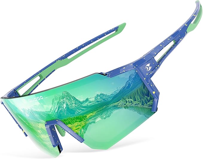 suoso Kids Polarized Sunglasses Youth Lightweight Sun glasses UV Protection Sports Sunglasses for 3-12 Boys Girls Baseball