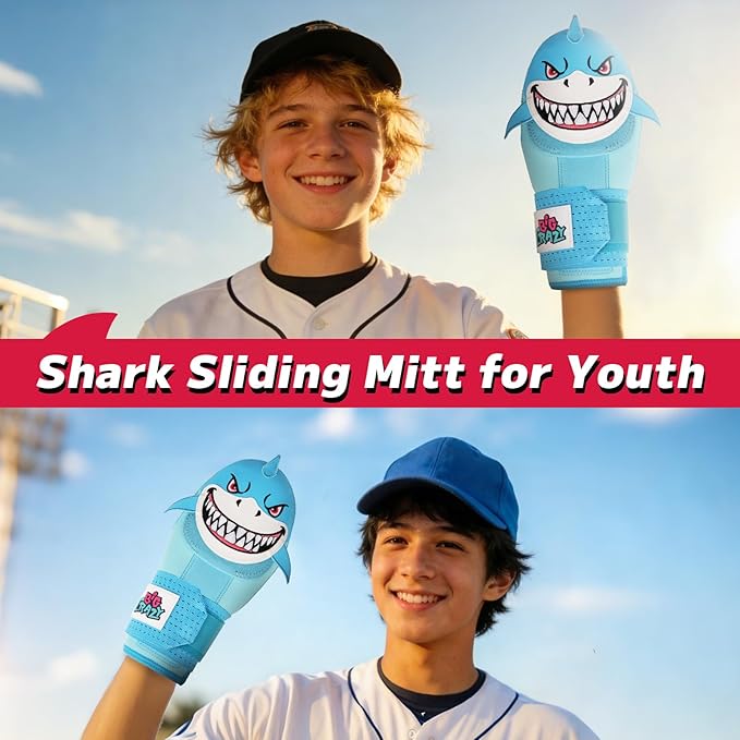 Big Crazy Sliding Mitt for Youth & Adult, Baseball Softball Sliding Mitt, Baseball Accessories and Protective Gear Flexible, Durable, Ambidextrous