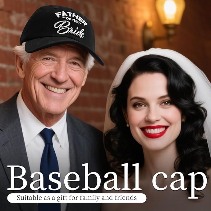Embroidered Baseball Cap Women Men Engagement Anniversary Honeymoon Wedding Gifts Newlyweds Couples Adjustable Hats