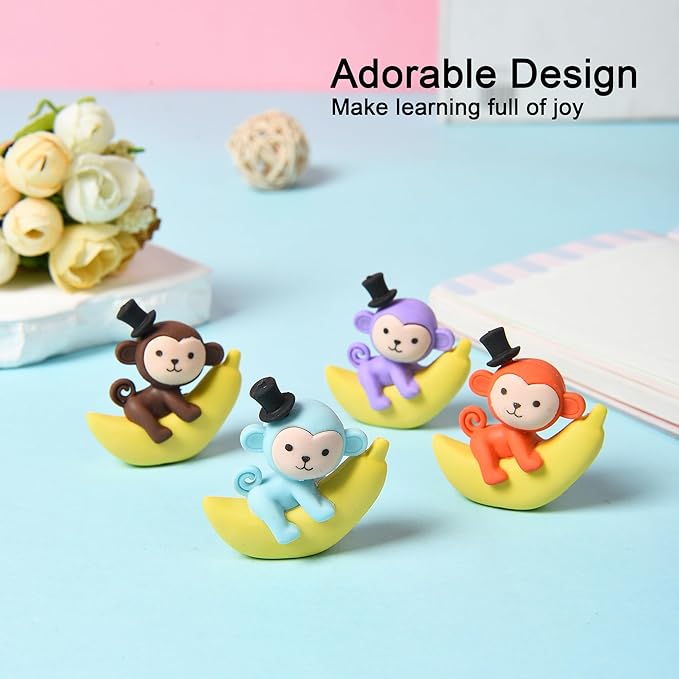 HILAZA 16Pcs Pencil Top Erasers - Image 4