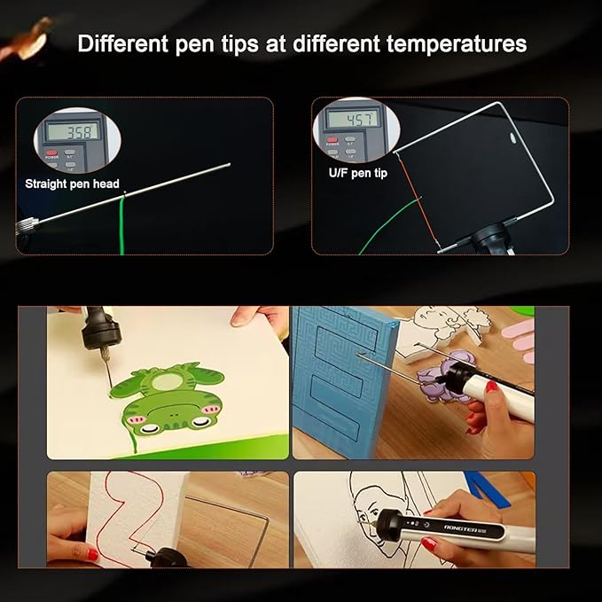 3 in 1 Hot Wire Foam Cutter Kit, Heated Foam Carving Knife Kit - Image 3