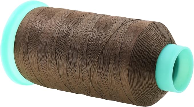 Mandala Crafts Bonded Nylon Thread Coyote Brown Heavy Duty Sewing Threads - Image 2
