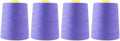 Mandala Crafts 4 Pack of Serger Threads Cones Spools by MandalaCrafts