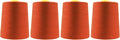Mandala Crafts 4 Pack of Serger Threads Cones Spools by MandalaCrafts