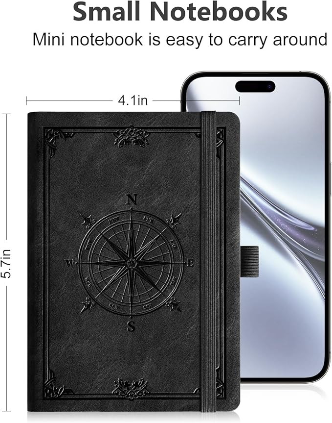AHGXG Small Lined Pocket Journal Notebook - Image 7