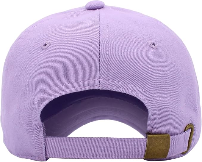 KBETHOS Classic Unisex Cotton Adjustable Low Crown Baseball Cap – Plain Dad Hat