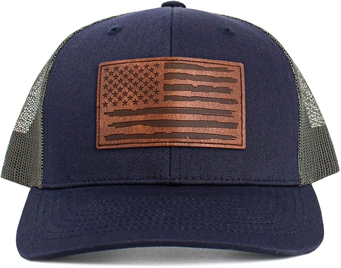KBETHOS Flag USA America Military Thin Blue Line Thin Red Line Vintage Distressed Baseball Cap Dad Hat Unisex Adjustable…