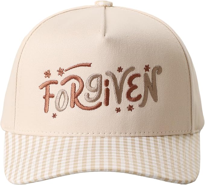 MIRMARU Two-Tone Vintage Canvas Trucker Hats for Men & Women, Adjustable Size Baseball Caps with Trendy Embroidered Design