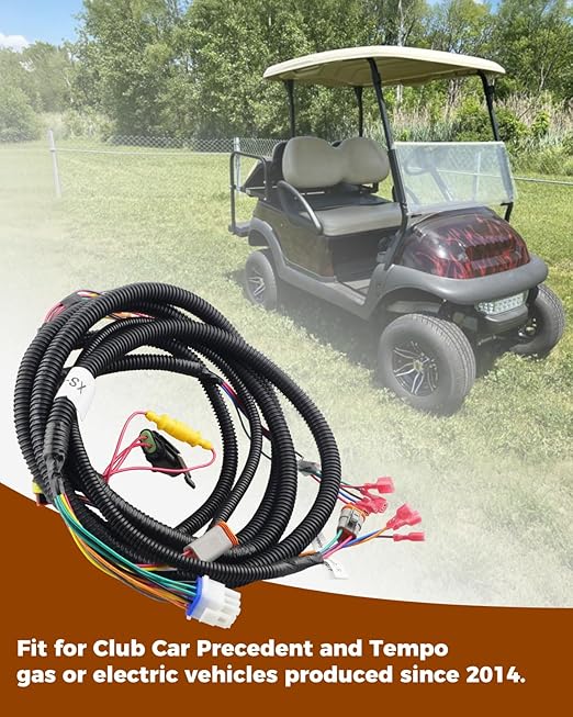 Golf Cart Main Harness Fit for Precedent &Tempo 2014-up Gas and Electric Carts, Replace 104023201