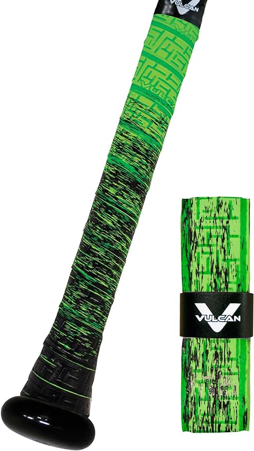 Vulcan | 0.50mm / 1.00mm / 1.75mm Bat Grip | Baseball/Softball | Multiple Colors