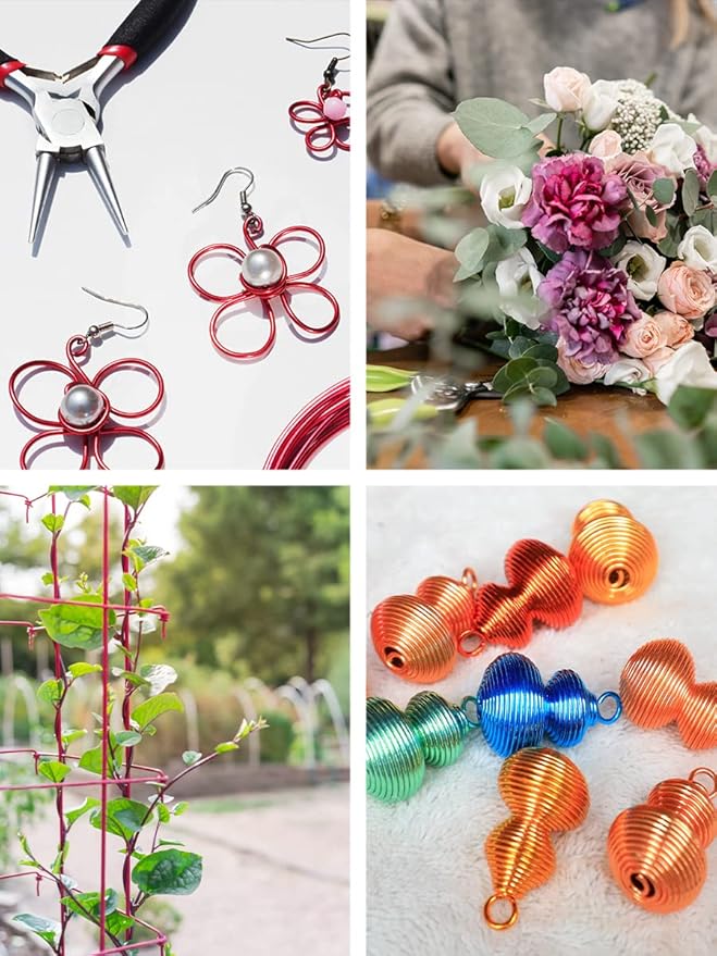 Mandala Crafts 14 Gauge Anodized Aluminum Craft Wire - Image 4