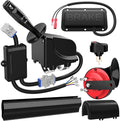 Golf Cart Turn Signal Kit, 9-Pin Plug Golf Cart Plug & Play Street Legal Signal Switch Kit with Horn, Brake Pad, 12V Upgraded Blinker Light Switch Kits for Club Car EZGO Yamaha, Night Warning