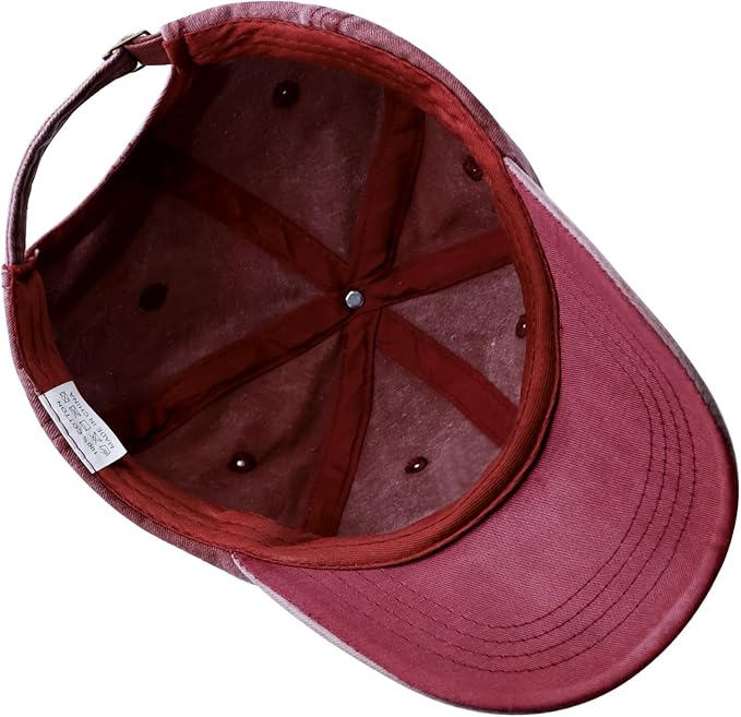 60th Birthday Gifts for Men Women, 60 Year Old Gifts Ideas, Adjustable Washed Cotton Embroidered Baseball Cap