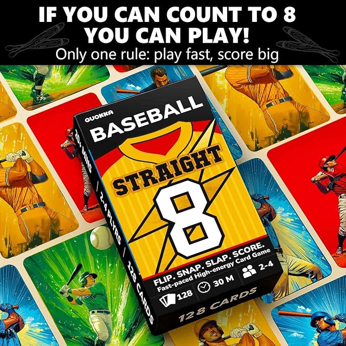 QUOKKA Baseball Fast-Paced Card Game - Image 2