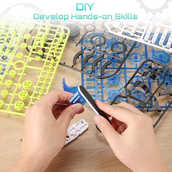 12-in-1 Solar Robot Kit for Kids 8-12, STEM Educational Building Toys - Image 5