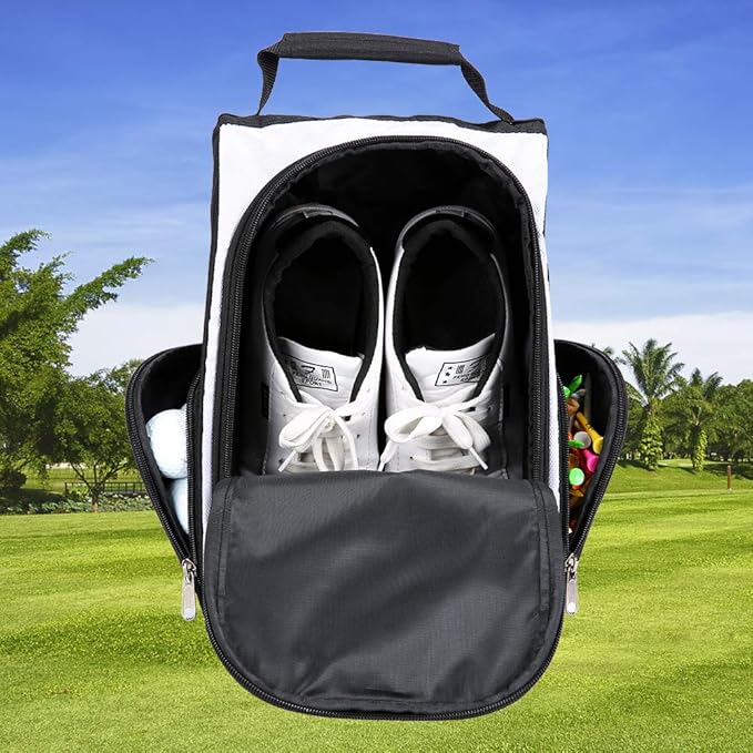 LONGCHAO Golf Shoes Bag for Men Sport Bag - Travel Shoes Case Carry Tote Bag for Sport Golf Tennis and Other Accessories