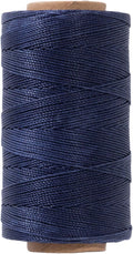 Heavy Duty Round Waxed Thread 0.8mm, 218 Yards, Dark Blue, Bonded Thick by Wearecommittedtohelpingpeoplecreatebeautifuluniqueandpersonalizedhandcraftedcreations