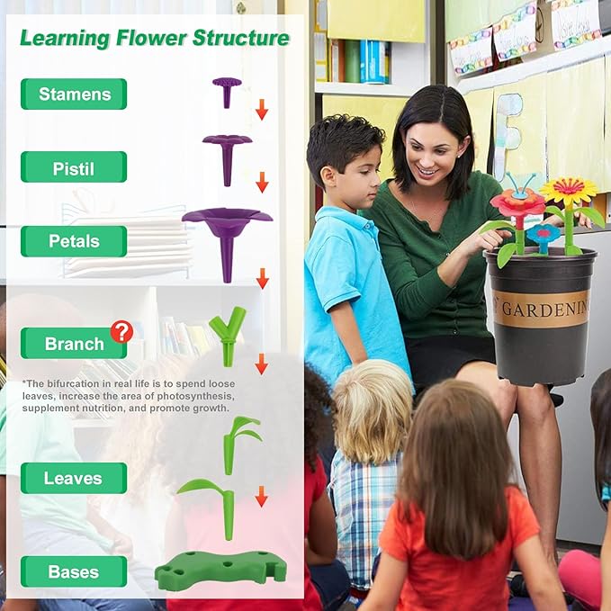BIRANCO. Flower Garden Building Toys - Image 5