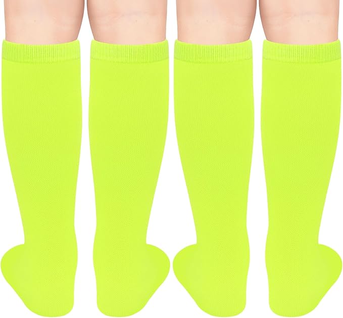 qikqik Toddler Soccer Socks Kids Soccer Socks Boys Baseball Sock Youth Football Sock Girls Softball Accessories Team Sports