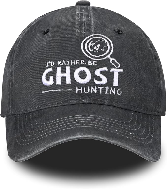 Embroidered Baseball Cap for Women Men Vintage Adjustable Washed Distressed Denim Baseball Hat