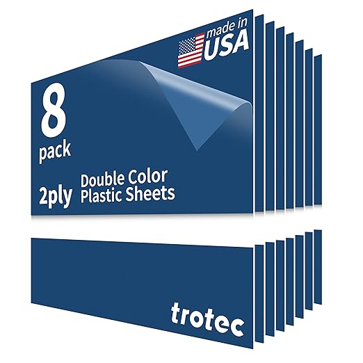 Trotec TroLase | 12"x12"x1/32", Guillotine | Made in USA by TrotecEngravingSupplies