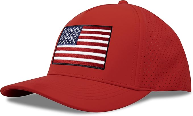 Performance Golf Hat – Adjustable Snapback Trucker Baseball Cap for Men & Women - Jetset Series