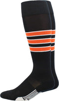 MadSportsStuff Softball Socks Baseball Socks | White & Team Colors | USA Made | Sizes for Girls, Youth Boys, Men & Women