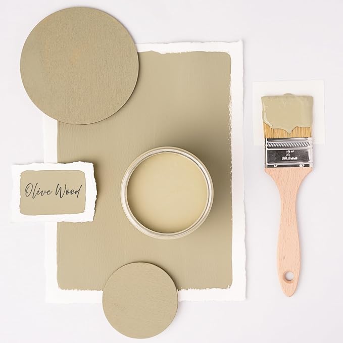 Dixie Belle Paint Company Chalk Finish Furniture Paint – Olive Wood – Matte - Image 2
