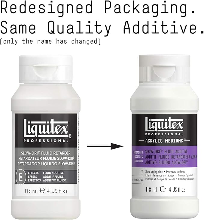 Liquitex Professional Effects Medium, Slow-Dri Fluid Retarder - Image 2
