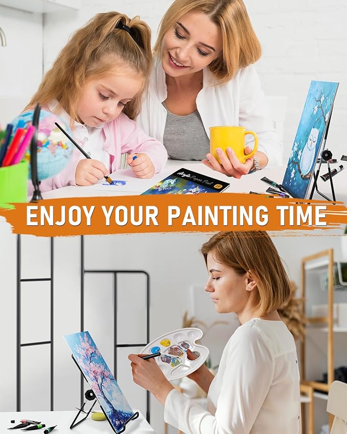 Nicpro 68PCS Acrylic Paint Canvas Set - Image 7