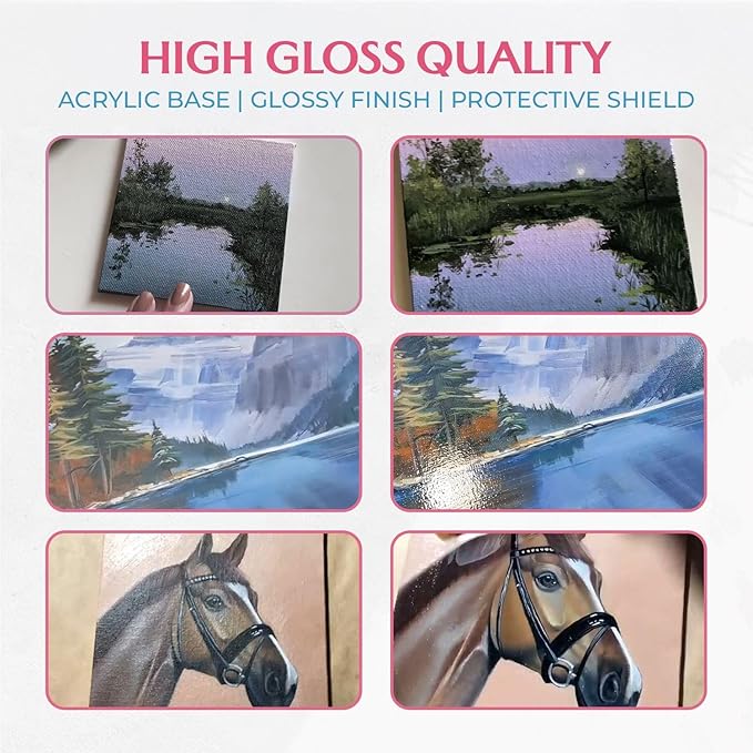 GRANOTONE Acrylic Artist's Varnish | High Gloss Finish | Non-Yellowing | - Image 4