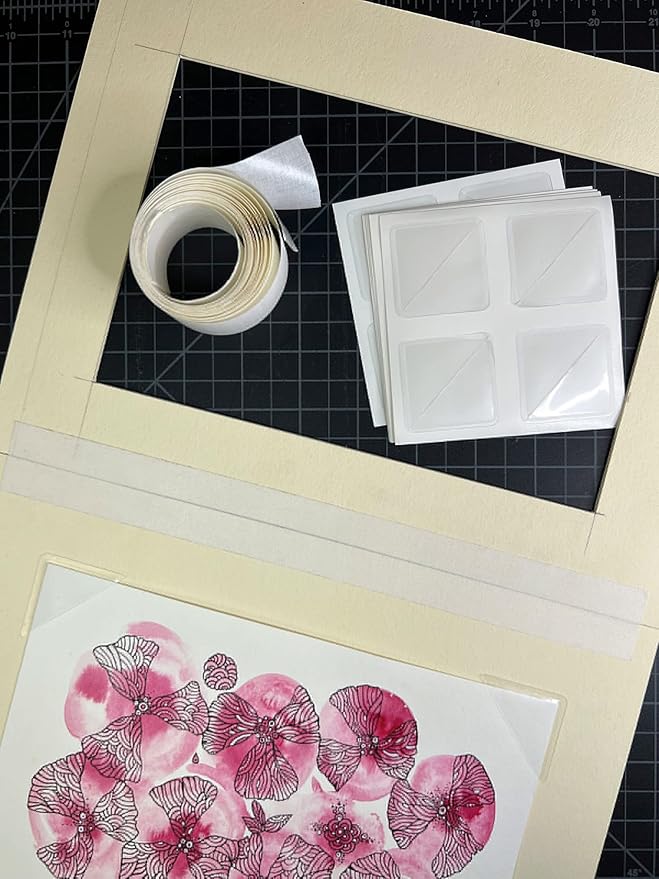Lineco Acid-Free Archival Polypropylene Mounting Corners, Self Adhesive and - Image 6